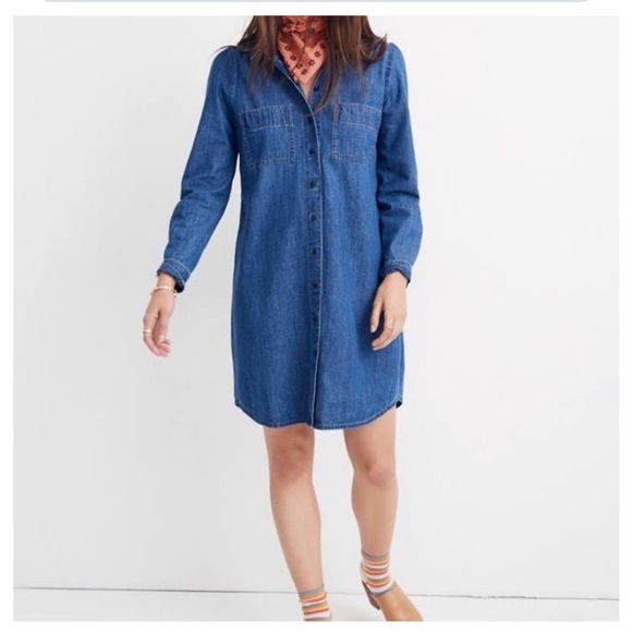 Madewell Dresses & Skirts - NWT Madewell Denim Shirt Dress